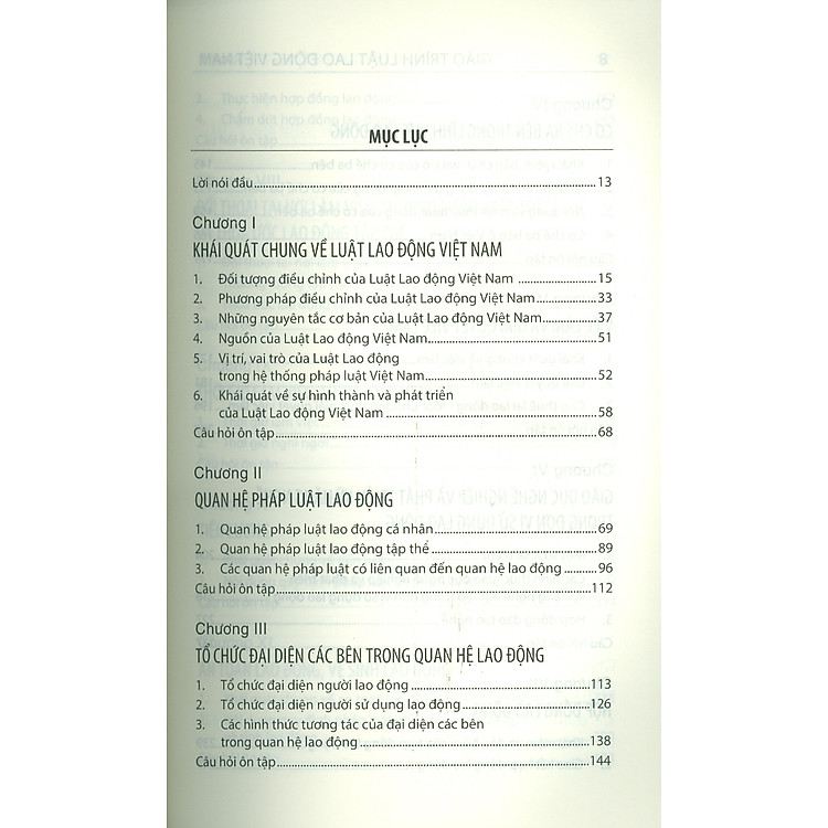 Giáo Trình Luật Lao Động Việt Nam - Ảnh 3
