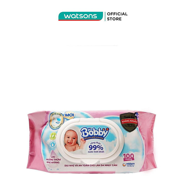 Tìm mua tại Avakids:Khăn Ướt Bobby Care Kháng Khuẩn 100 Miếng, tràn ngập Khuyến mãi, Ưu đãi
