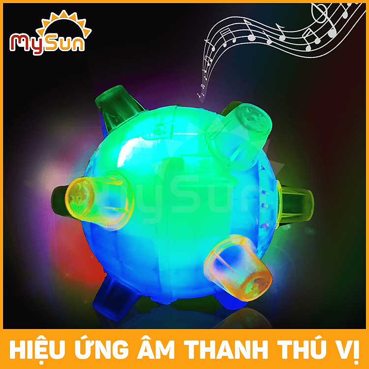 Mua Bóng gai nảy phát sáng cho bé Chính hãng Ưu đãi - Hình ảnh 4