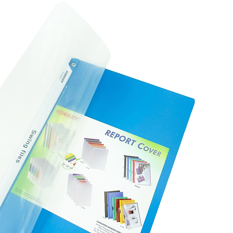 Bìa Gạt Kinary QW324A - Màu Xanh - Ảnh 2