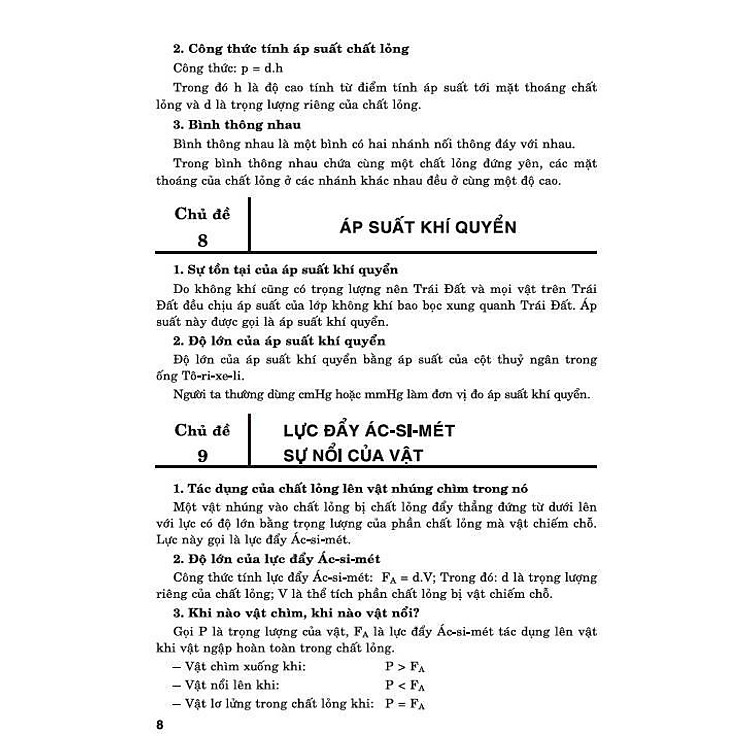 500 Bài Tập Vật Lí Lớp 8 - Ảnh 2