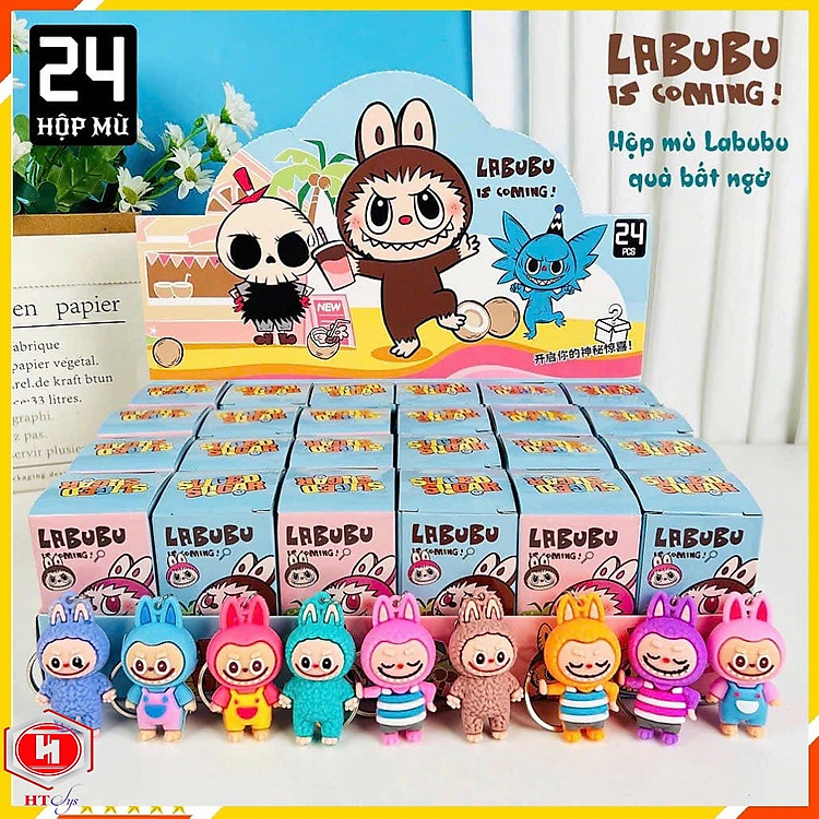 Mua tại MyKingdom: Hộp 24 Móc Khoá Labubu và Cappybara - Ngập tràn khuyến mãi