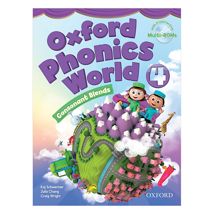 Sách Oxford Phonics World 4 Student's Book & MultiRom Pack