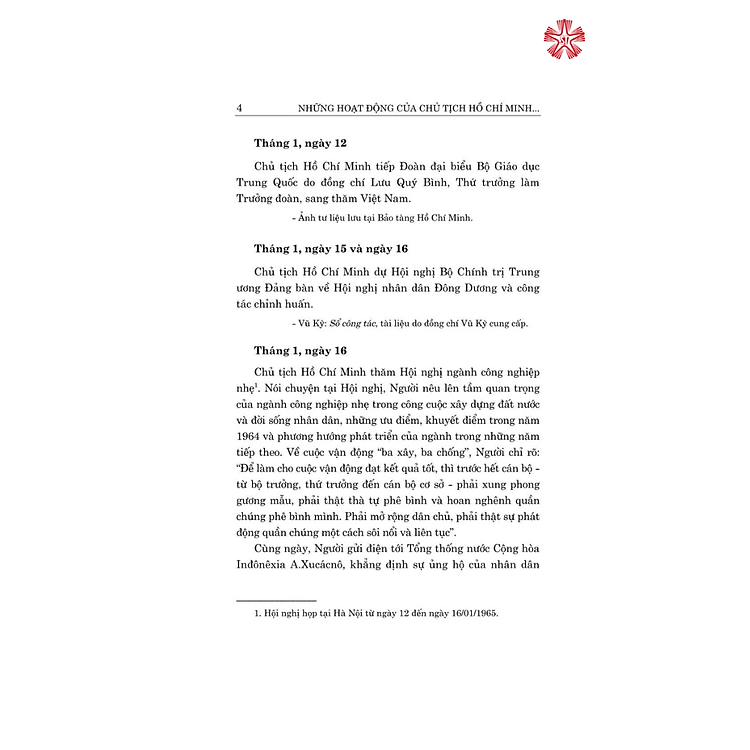 Những hoạt động của Chủ tịch Hồ Chí Minh giai đoạn 1954 - 1969, tập 3 (1965 - 1969) - Ảnh 5