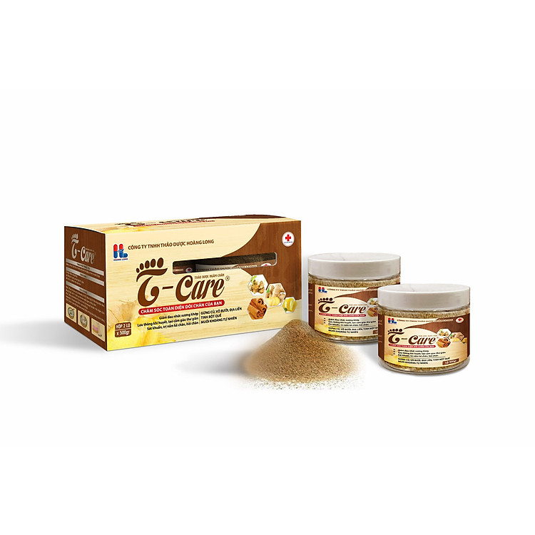 Thảo Dược Ngâm Chân T-Care 02 Lọ x 500gr (Hàng Chính Hãng)