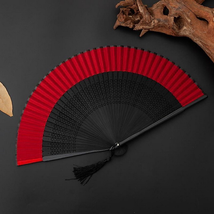 Quạt Gấp Cổ Trang Hanfu Nhật Bản - Ảnh 2