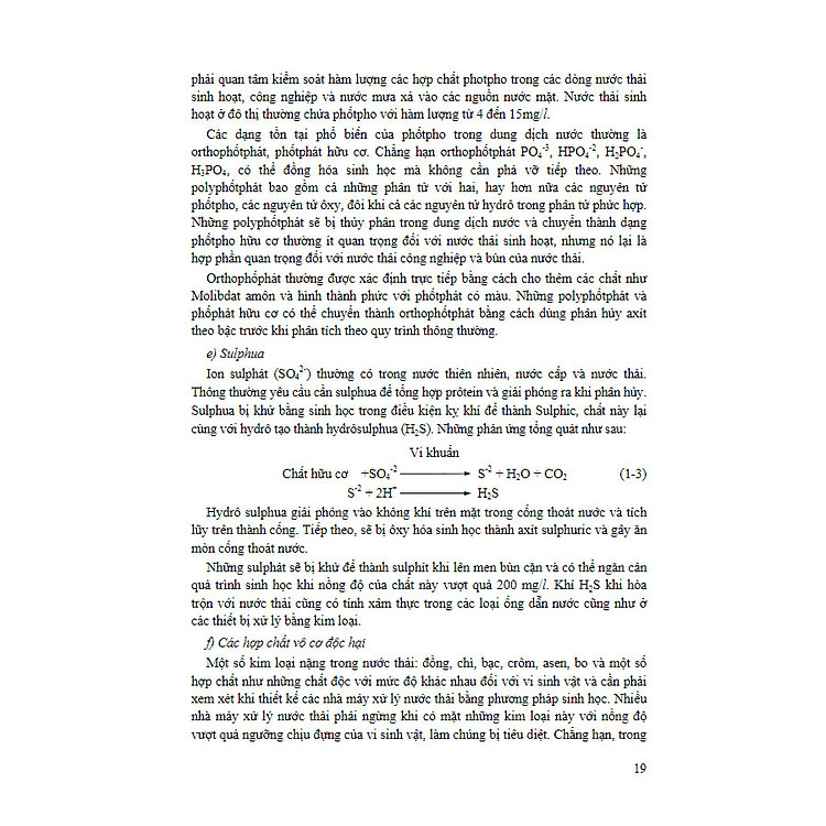 Xử Lý Nước Thải (Tập 1) - Ảnh 2