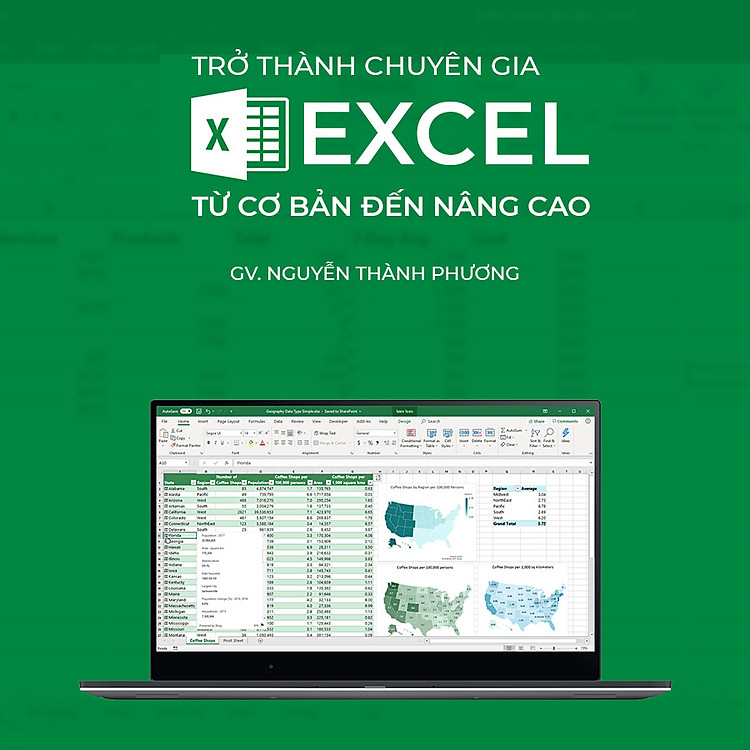 Trở thành chuyên gia Excel từ cơ bản đến nâng cao