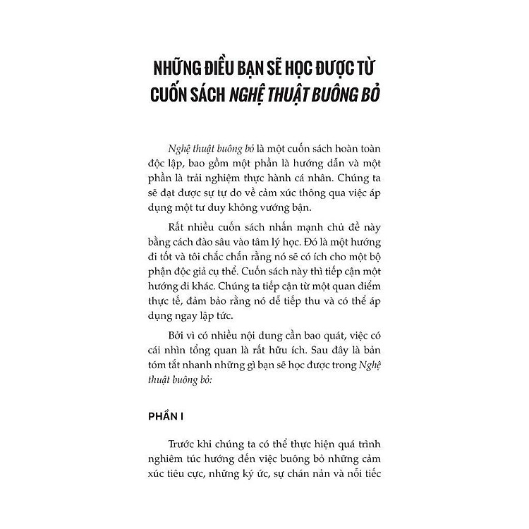 Nghệ Thuật Buông Bỏ - Vượt Qua Tổn Thương Để Đi Đến Bến Bờ Hạnh Phúc - Ảnh 4