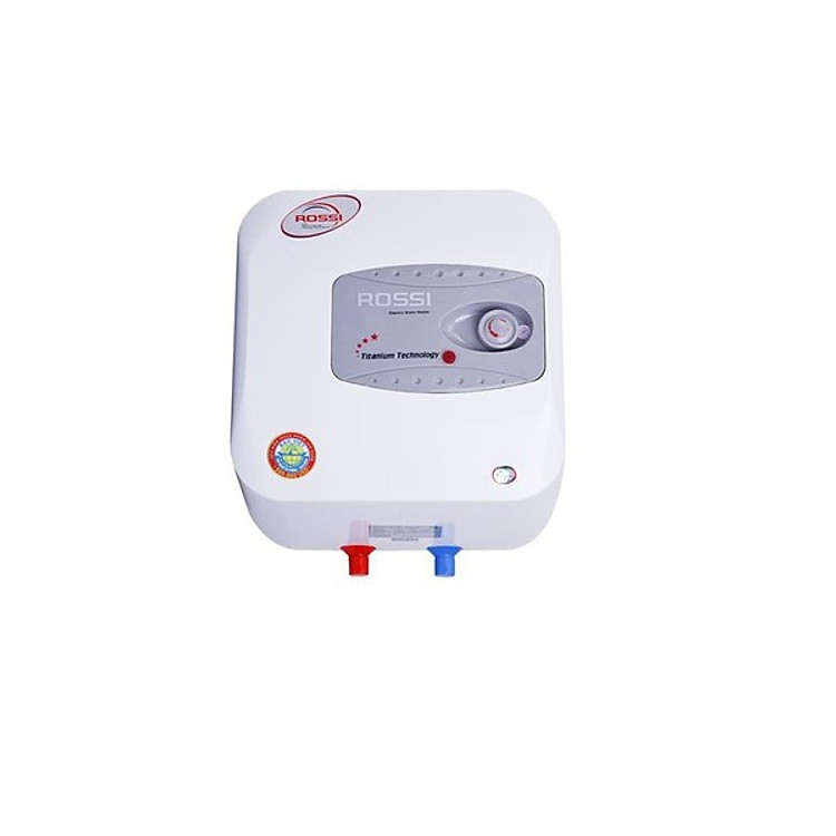 Bình nước nóng gián tiếp chống giật Rossi RTi (Trắng)