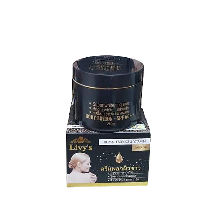 Kem body livys whitening body lotion
