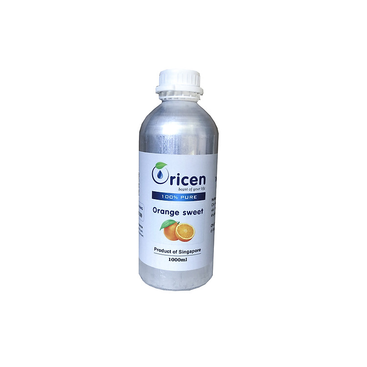 Tinh dầu Cam Ngọt (Orange) Oricen 1000ml - Giúp kháng khuẩn và xua đuổi côn trùng