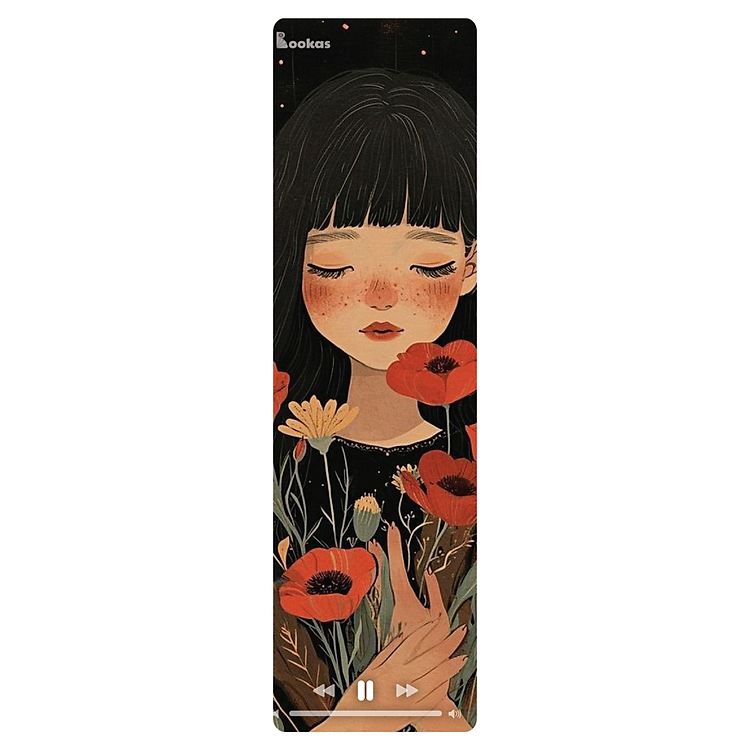 Bookmark Kẹp Sách Dấu Trang Hoạ Tiết Chân Dung Cô Gái (5 cái) - Ảnh 5