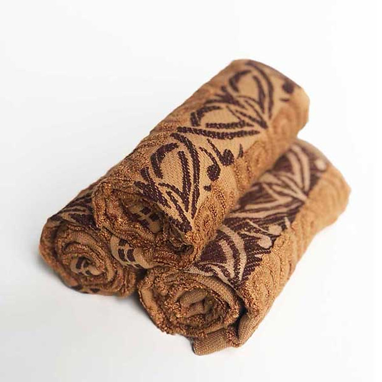 Bộ 3 khăn mặt sợi sồi cao cấp 30x50 70gr - Giao màu ngẫu nhiên