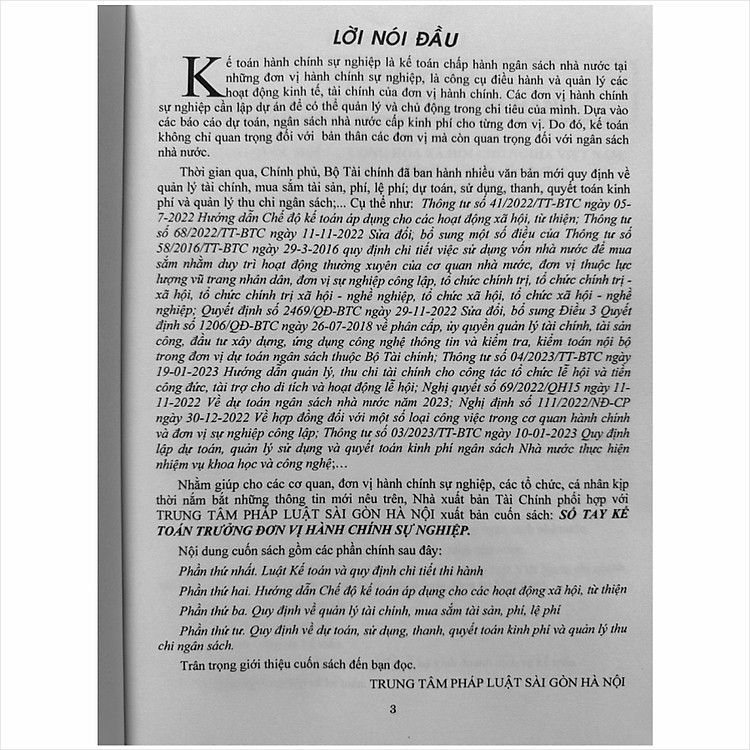 Sổ Tay Kế Toán Trưởng Đơn Vị Hành Chính Sự Nghiệp - Ảnh 2