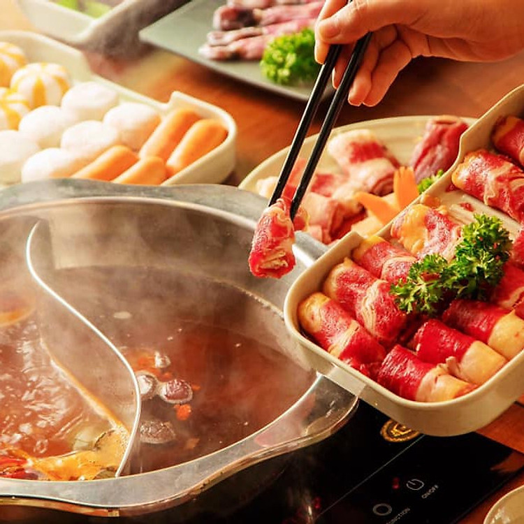 Buffet Lẩu Rakuen Hotpot Menu 259k