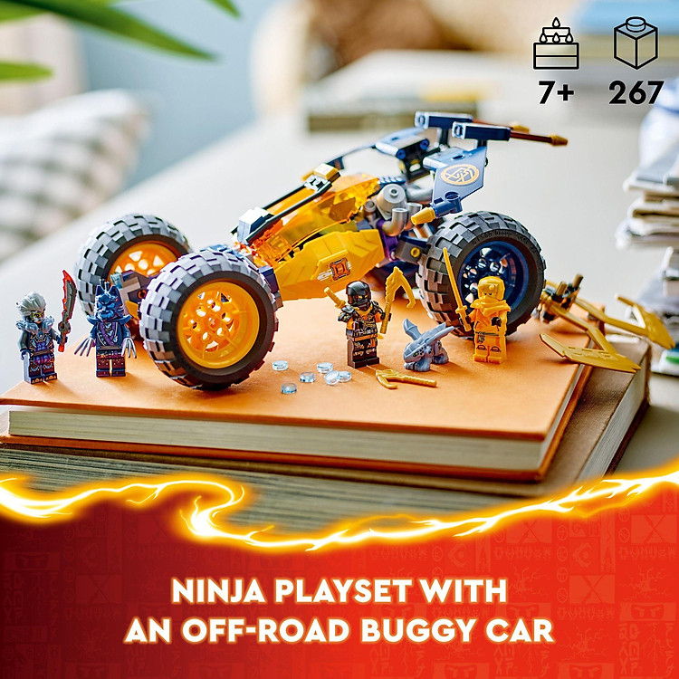 Mua LEGO NINJAGO 71811 Chiến xe Arin Chính hãng Giá rẻ - Hình ảnh 3