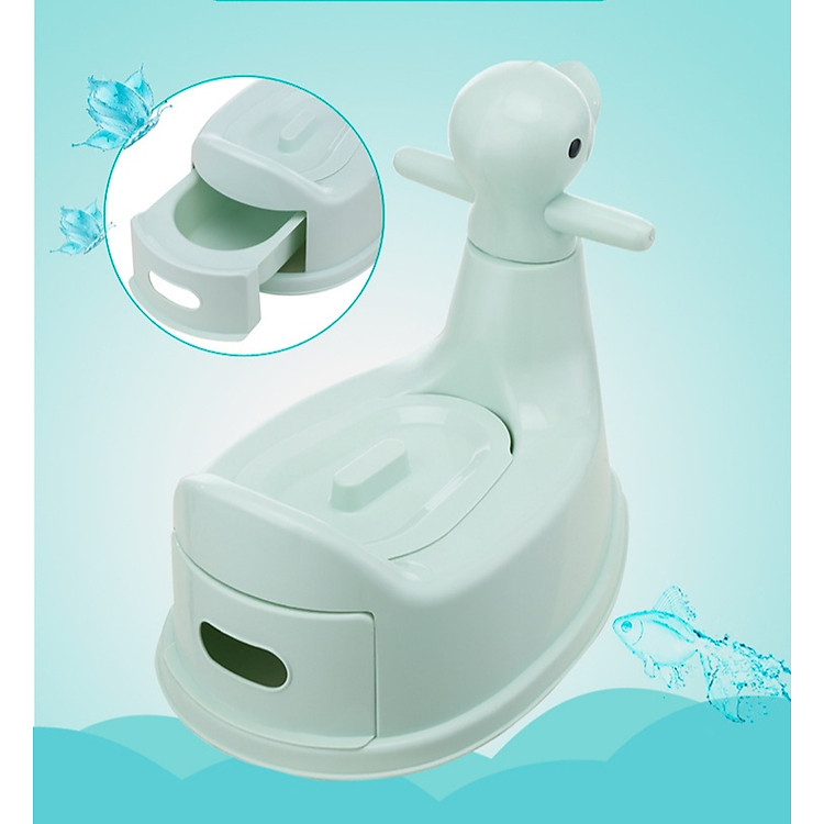 Bô Vệ Sinh Cho Bé Bô Vịt Xanh Chính hãng Ưu đãi - Hình ảnh 5