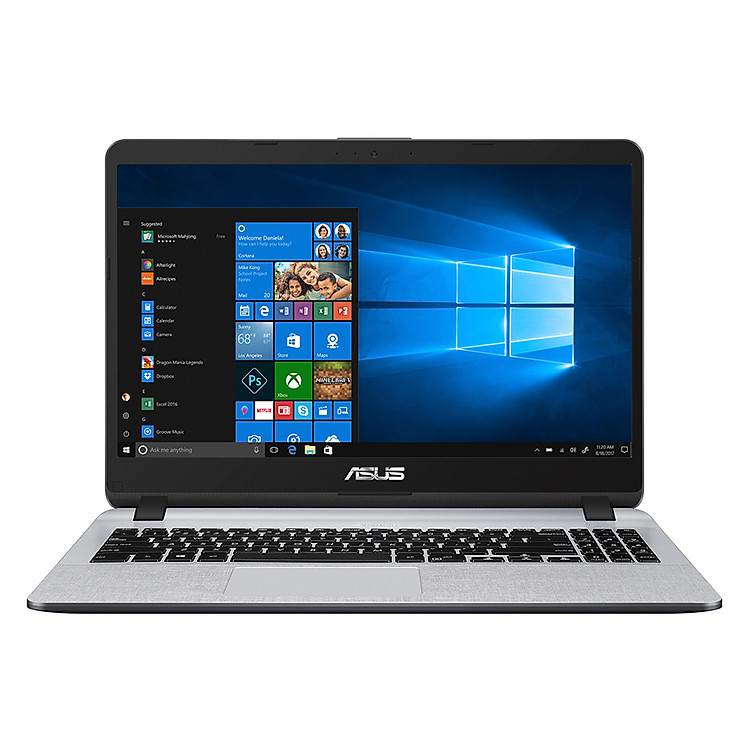 Laptop Asus Vivobook X507UF-EJ078T Core i5-8250U/Win10 (15.6 inch) (Grey) - Hàng Chính Hãng