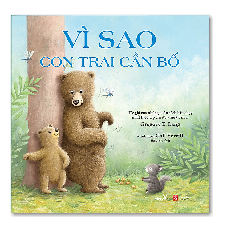 Sách cho bé – Bộ Vì Sao Con gái, Con trai cần bố mẹ (4 cuốn) - Bộ sách tranh - Gregory E. Lang