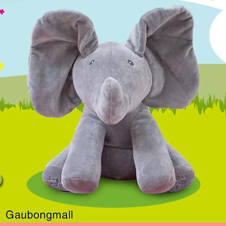 Voi ú òa phát nhạc Peekaboo Chính hãng Tiết kiệm - Hình ảnh 3