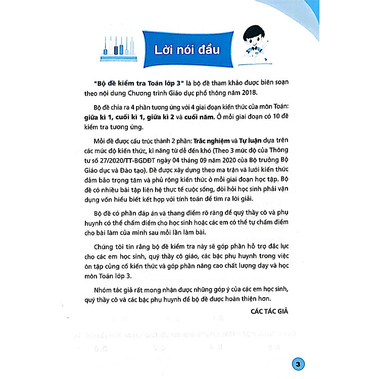 Bộ Đề Kiểm Tra Toán Lớp 3 - Tập 2 - Ảnh 7