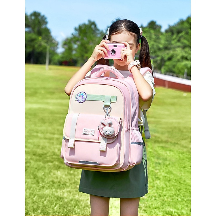 Balo học sinh SUN EIGHT (siêu nhẹ, chống gù, chống thấm nước) - Ảnh 7