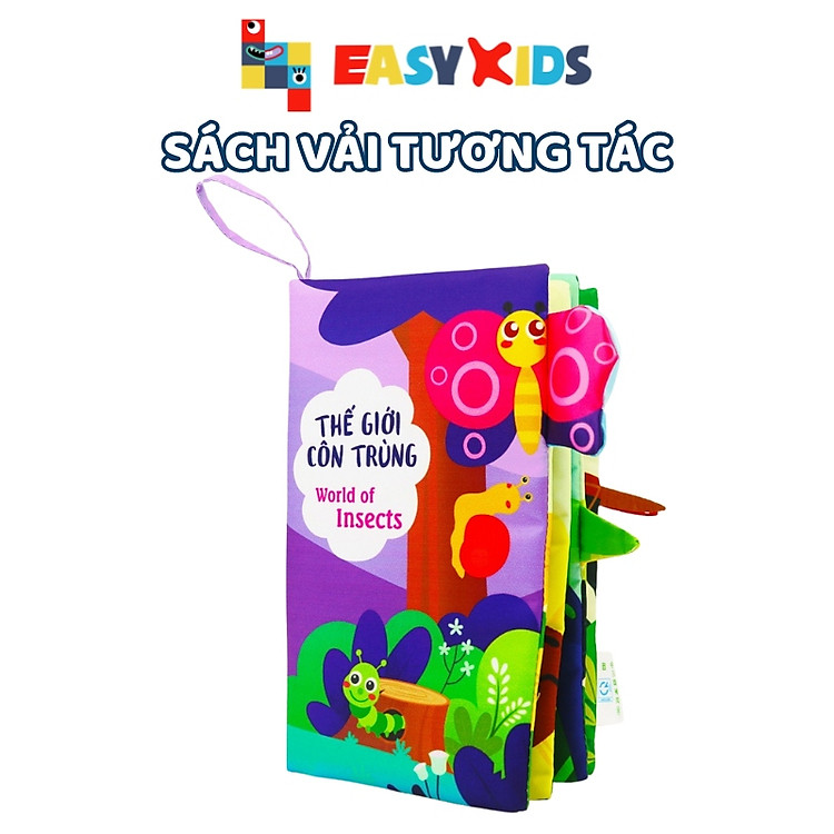 Mua tại Tiki: Mua Sách Vải Tương Tác Đoán Đuôi Côn Trùng Chính hãng Giá tốt