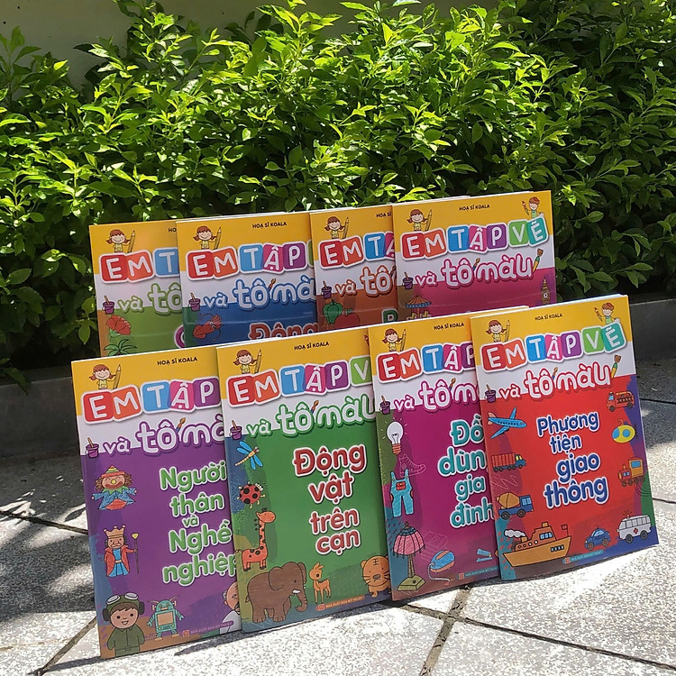 Tô Màu - Tập Vẽ Tăng Khả Năng Tư Duy + Sáng Tạo Cho Bé Yêu - Ảnh 2