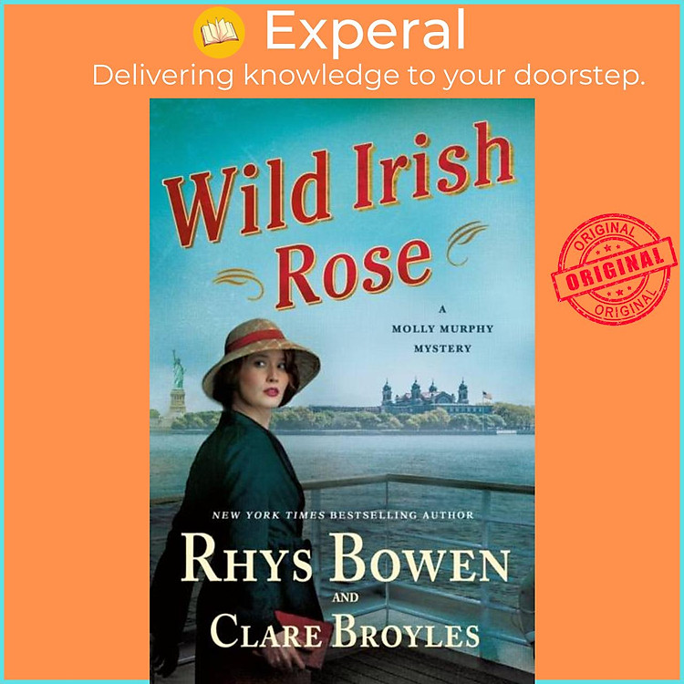 Sách - Wild Irish Rose - A Molly Murphy Mystery by Rhys Bowen (UK edition, hardcover)