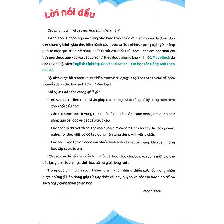 English Fighting Good And Great - Em Học Tốt Tiếng Anh Theo Chủ Đề 4 - Ảnh 2