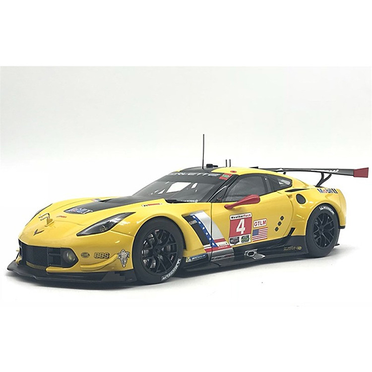 Xe Mô Hình Chevrolet Corvette C7.R 1:18 Chính hãng Ưu đãi