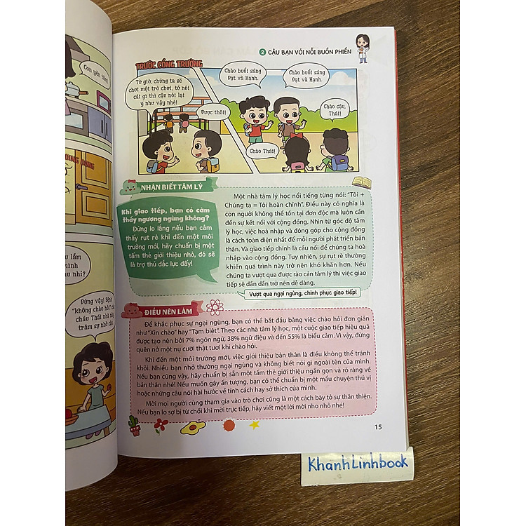 Truyện Tranh Tâm Lý Học Đường - Kỹ Năng Giao Tiếp Thông Minh - Ảnh 5