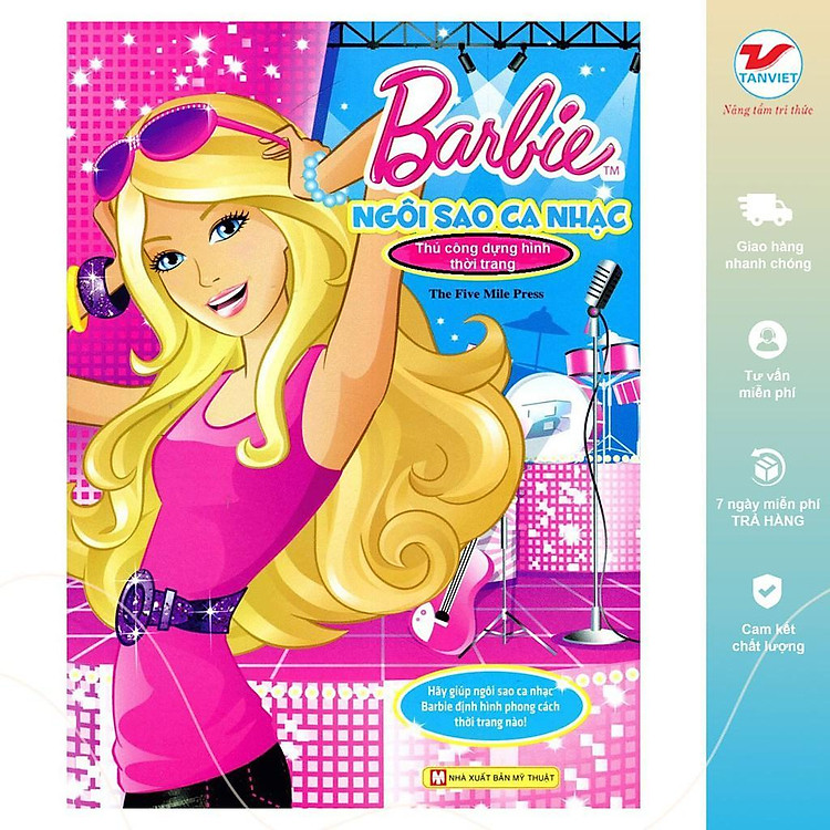 Ghép Hình - Barbie Thủ Công Dựng Hình Thời Trang - Ảnh 5