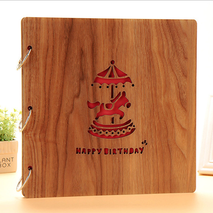 Album ảnh tự tạo DIY 29x29 cm