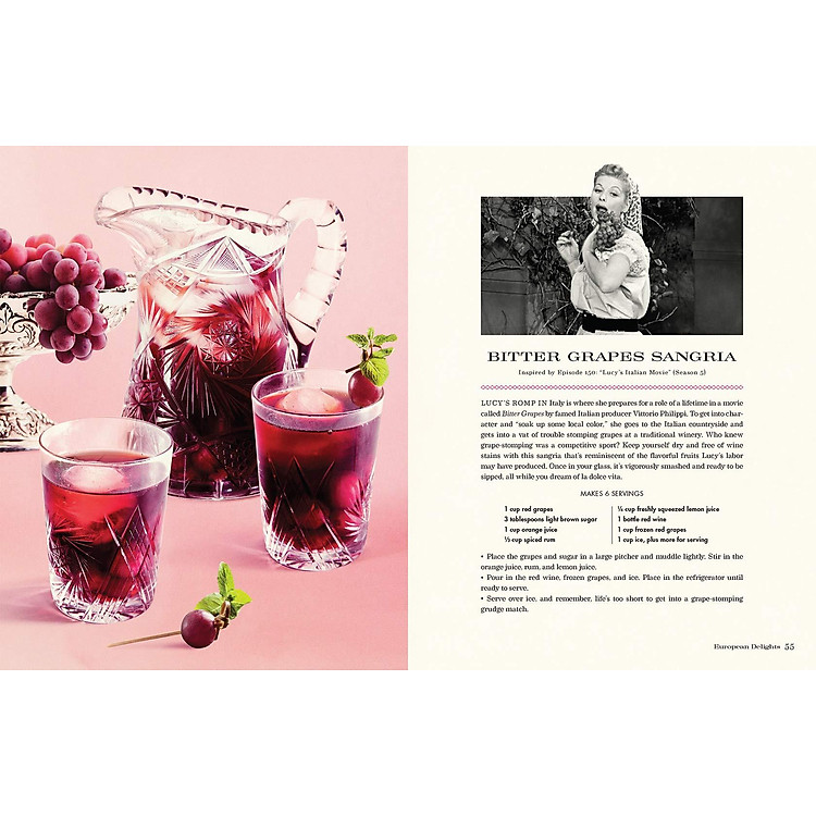 The I Love Lucy Cookbook: Classic Recipes Inspired By The Iconic TV Show - Ảnh 6