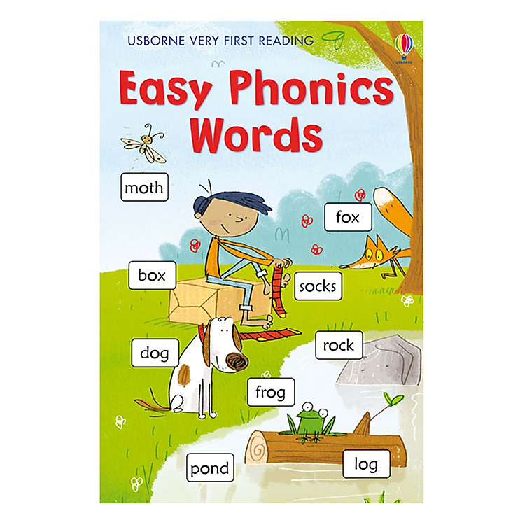 Sách Usborne Very First Reading Support Titles: Easy Phonic Words