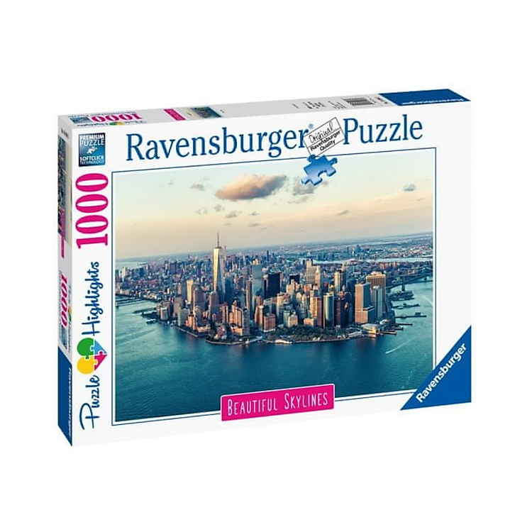 Puzzle New York 1000 mảnh RAVENSBURGER Chính hãng Ưu đãi - Hình ảnh 2
