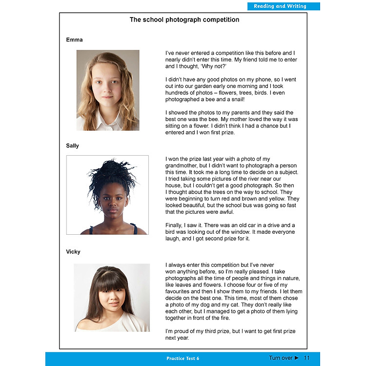 A2 Key For Schools Practice Tests 6-10 - Ảnh 5