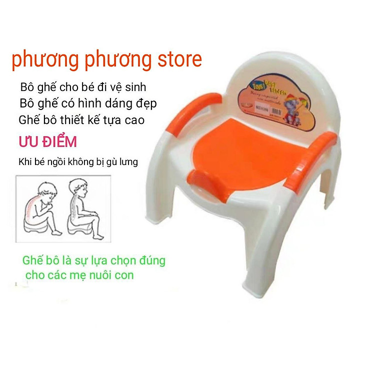 Bô ghế vệ sinh cho bé - Xanh lá Chính hãng Giá tốt - Hình ảnh 2