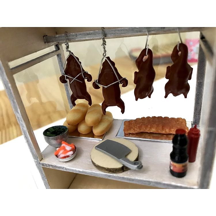 Mô hình DIY Sài Gòn - Xe bánh mì Chính hãng Giá tốt - Hình ảnh 4