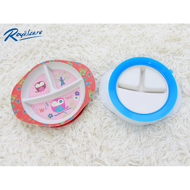 Khay ăn chia ngăn cho bé Royalcare Chính hãng Tiết kiệm - Hình ảnh 2