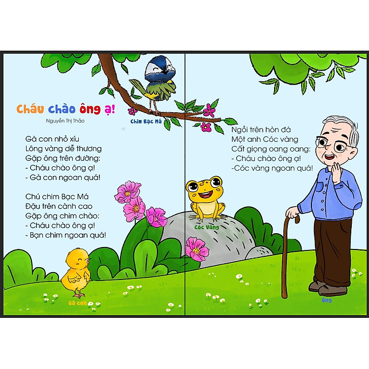 Thơ cho bé học nói - Phát triển IQ, EQ - Ảnh 2