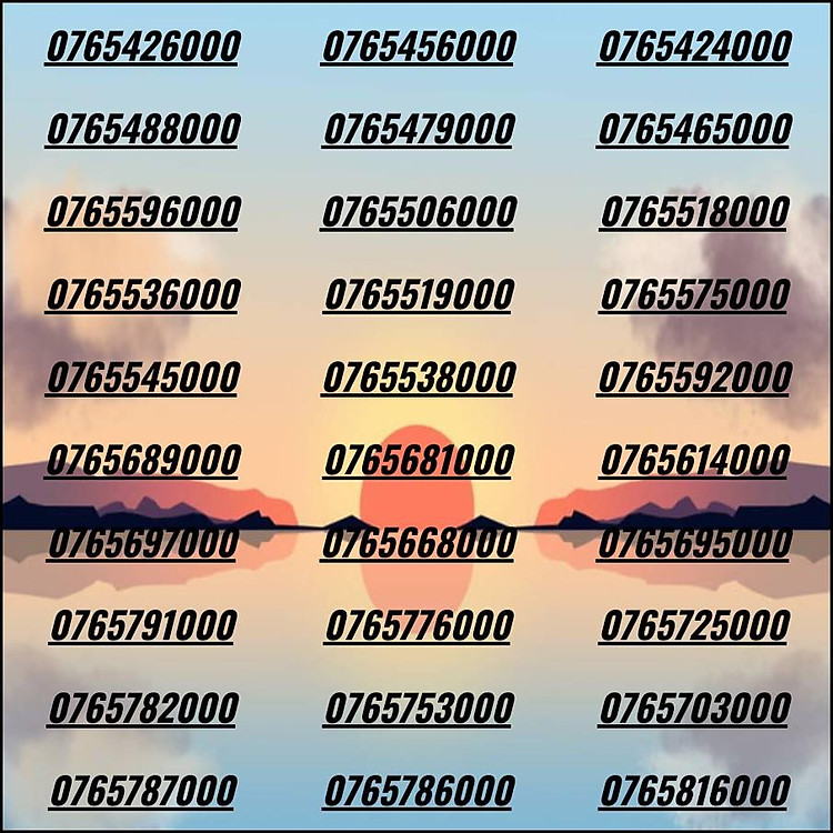 Sim 4G Mobifone VIP tam hoa 000 -Hàng chính hãng