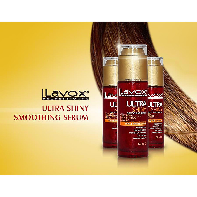Serum Dưỡng Bóng Tóc Lavox 60ML
