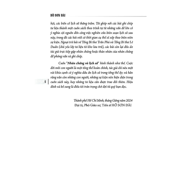 NHÂN CHỨNG VÀ LỊCH SỬ - Cuốn Sách Này Là Một Hành Trình Khám Phá Lịch Sử Qua Lời Kể Của Những Nhân Chứng - Ảnh 2