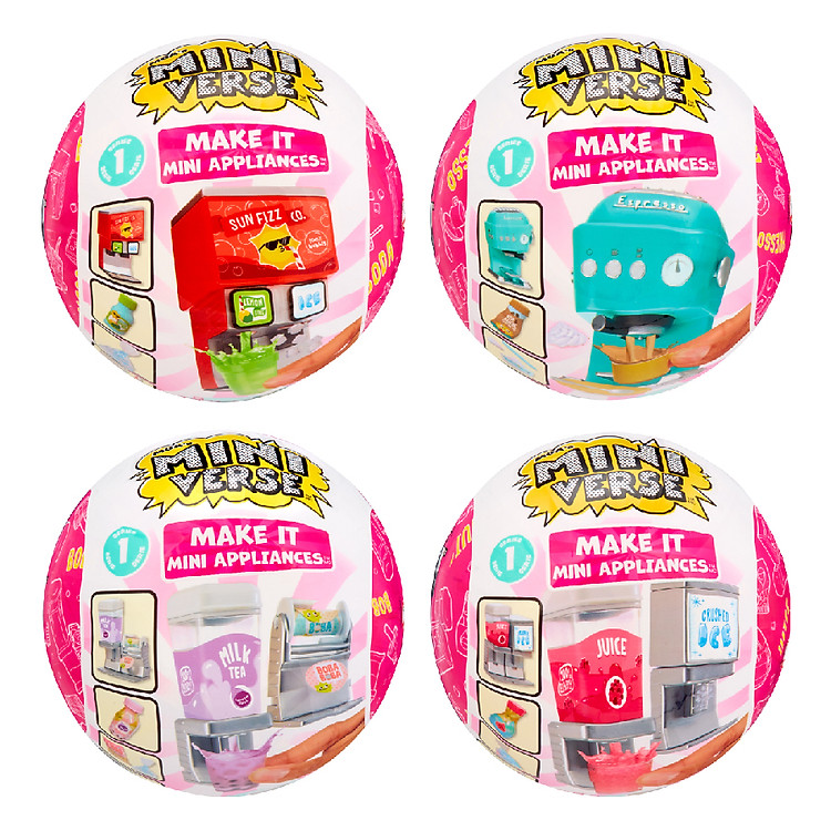 Mua Đồ Chơi Banh Máy Pha Chế MINIVERSE Chính hãng Tiết kiệm - Hình ảnh 2