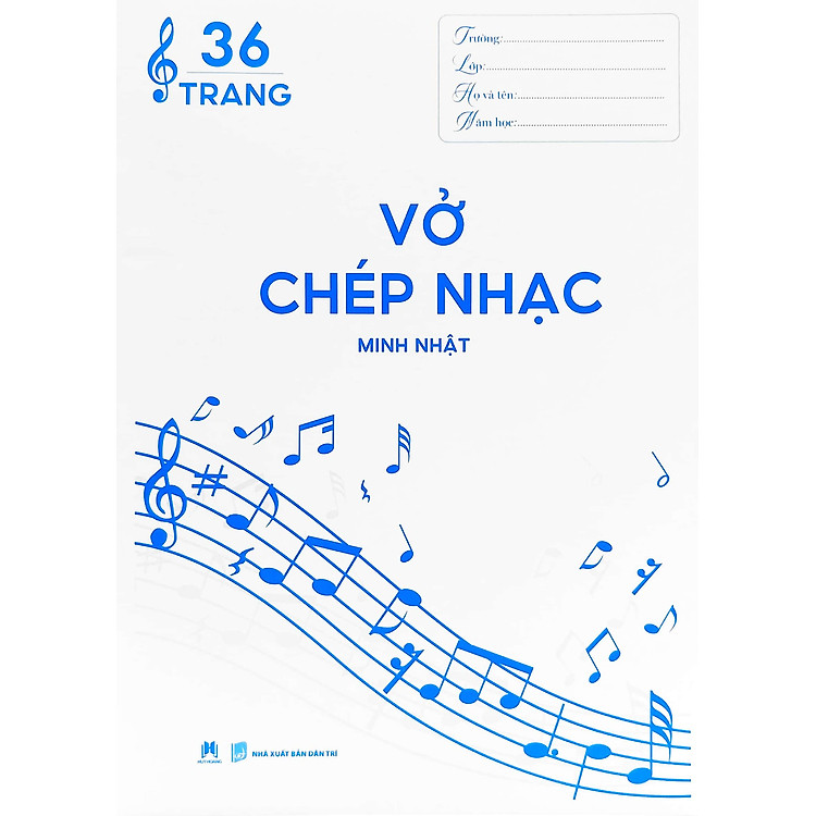 Vở Chép Nhạc 36 Trang (19*27)