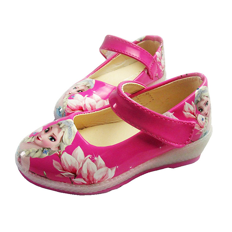 Giày bé gái búp bê Elsa hoa 1840