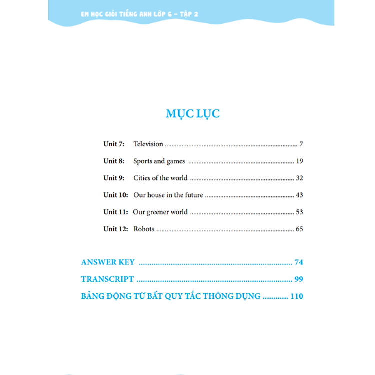 Em Học Giỏi Tiếng Anh Lớp 6 (Tập 2) - Ảnh 2
